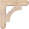 Ekena Millwork Westlake Craftsman Smooth Bracket w/ Offset Brace, Douglas Fir, 5 1/2"W x 18"D x 18"H BKT0604X18X18WTL04SDF - alternate 2